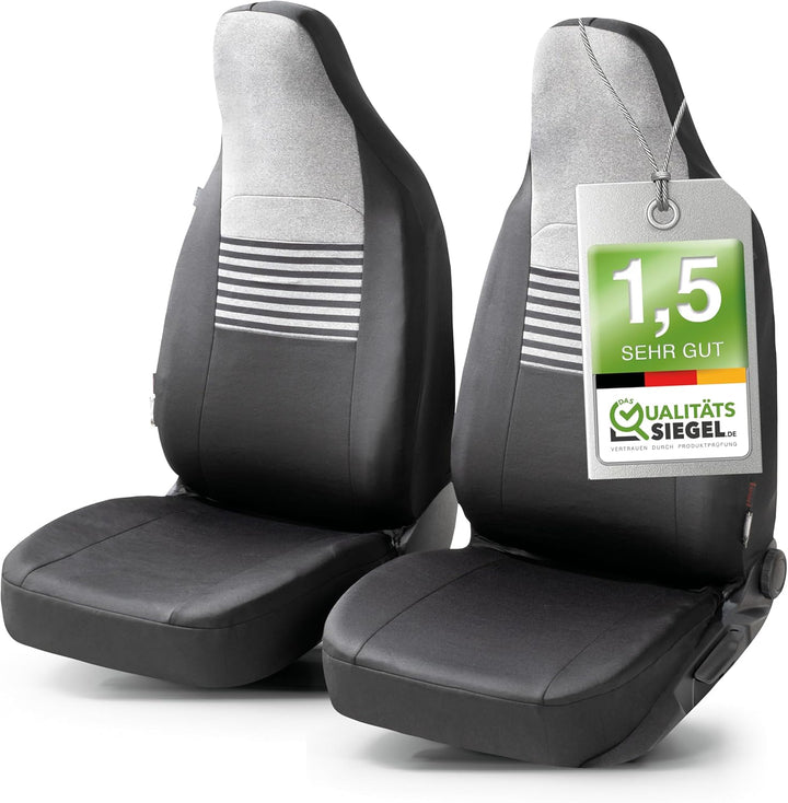 Walser Premium Autositzbezüge Gordon mit Reissverschluss Qualitätssieger Sehr Gut* Sitzbezüge Auto,