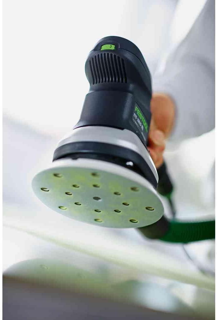 Festool Exzenterschleifer ETS 150/3 EQ (mit Schleifteller Ø 150 mm MULTI-JETSTREAM 2 (superweich SW)