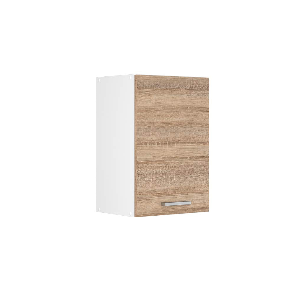 Vicco Hängeschrank R-Line, Sonoma/Weiss, 40 cm Sonoma Hängeschrank 40cm, Sonoma Hängeschrank 40cm
