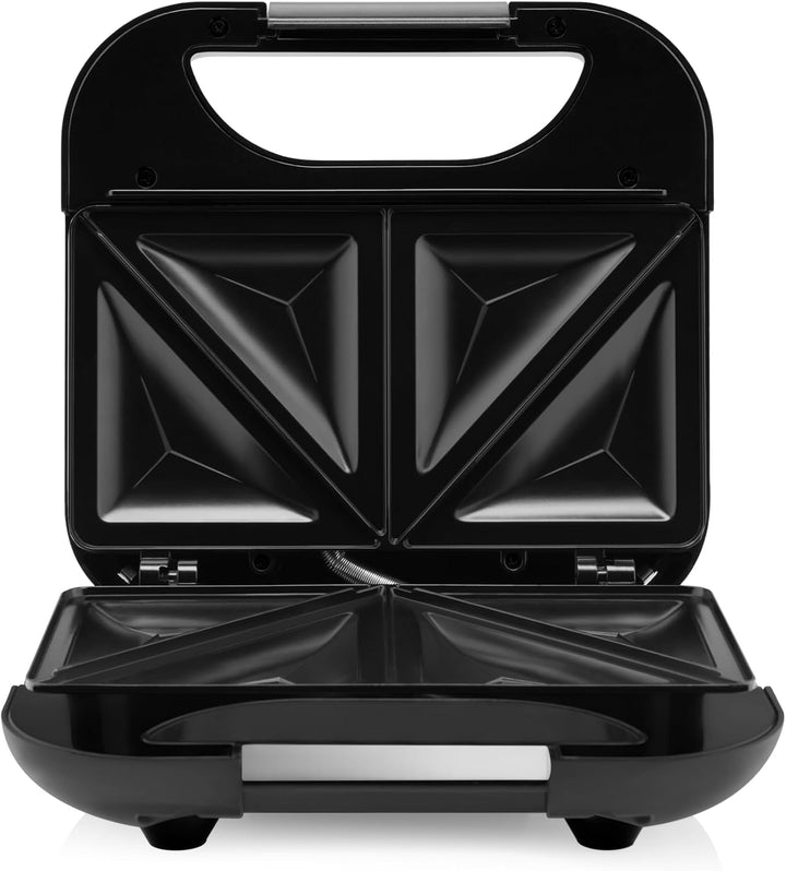 HYUNDAI ELECTRONICS SM615 I Sandwichmaker I 750 W | Sandwich-Toaster | 4 Dreiecks-Sandwiches | Kontr