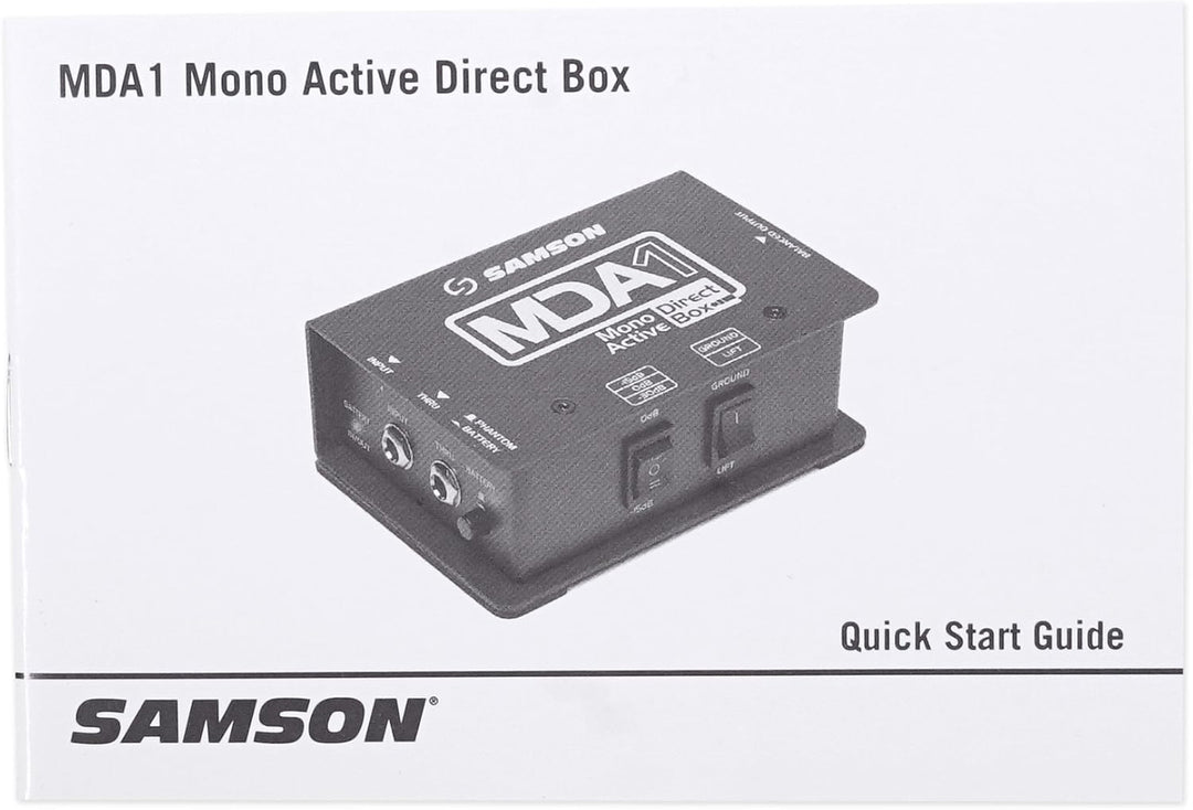 Samson S-Max MDA1 - Aktive Mono-Direkt-Box