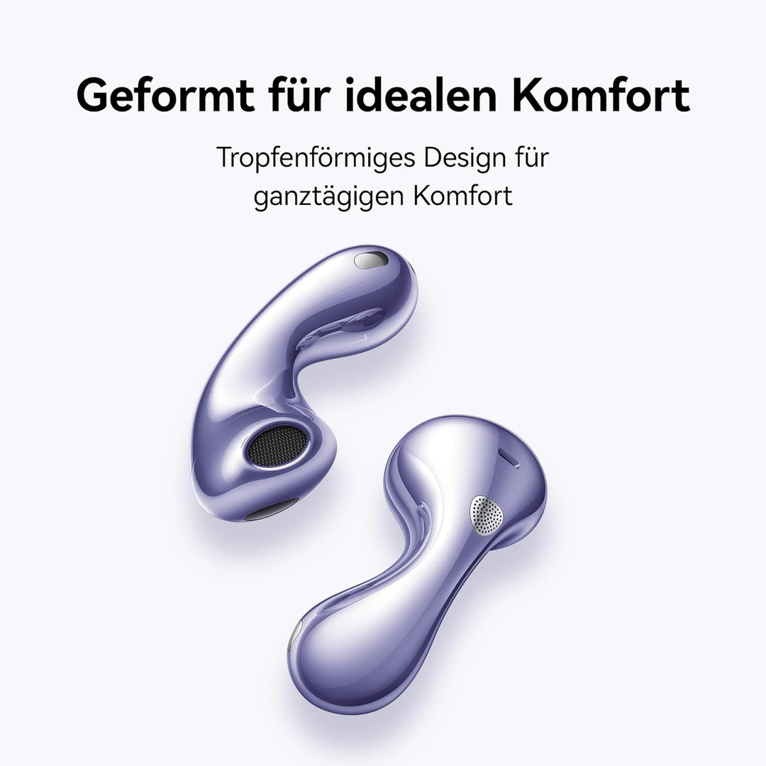 HUAWEI FreeBuds 6 kabellose Kopfhörer, Dual-Treiber True Sound, Stabile und klare Anrufe, Open-Fit-A