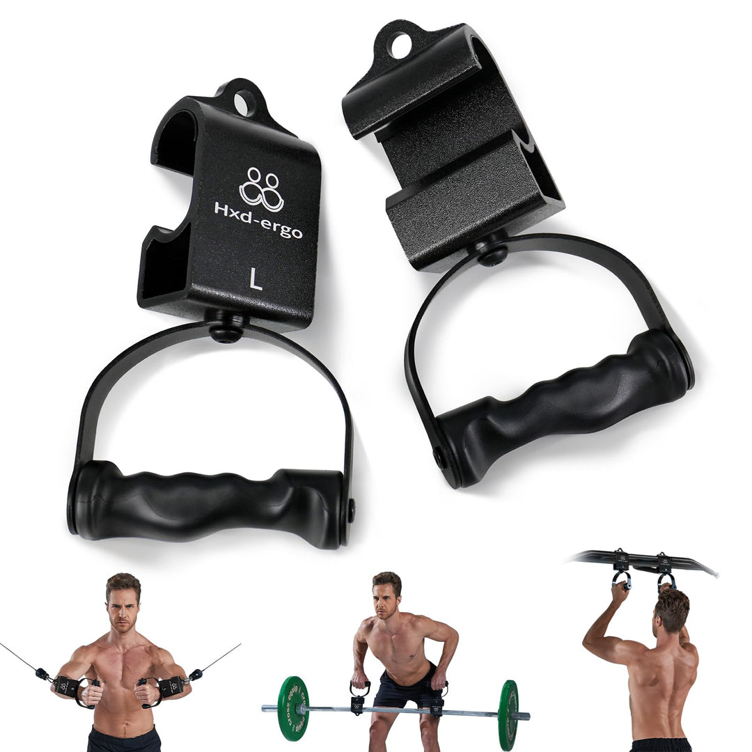 HXD-ERGO Klimmzuggriffe Rotierbar Klimmzugstange Türrahmen Klimmzug Fitness Griffe Accessoires für W