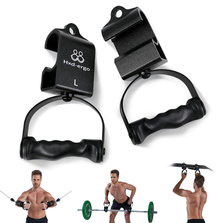 HXD-ERGO Klimmzuggriffe Rotierbar Klimmzugstange Türrahmen Klimmzug Fitness Griffe Accessoires für W