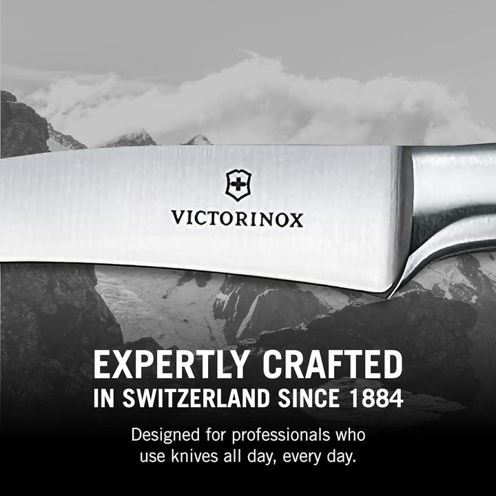 Victorinox, Grand Maître, Profi Tourniermesser, Extra Scharfe Klinge, gerader Schliff, 8 cm, Robuste