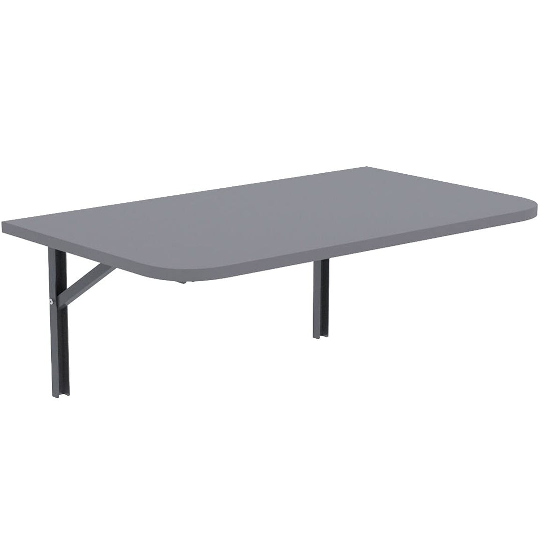 AKKE Klapptisch Wandklapptisch Esstisch - Klappbar Faltbar Platzsparend - Abgerundete Ecken - 70cm x