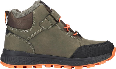 s.Oliver Jungs Sneaker hoch mit Klettverschluss Gefüttert 31 EU Khaki, 31 EU Khaki