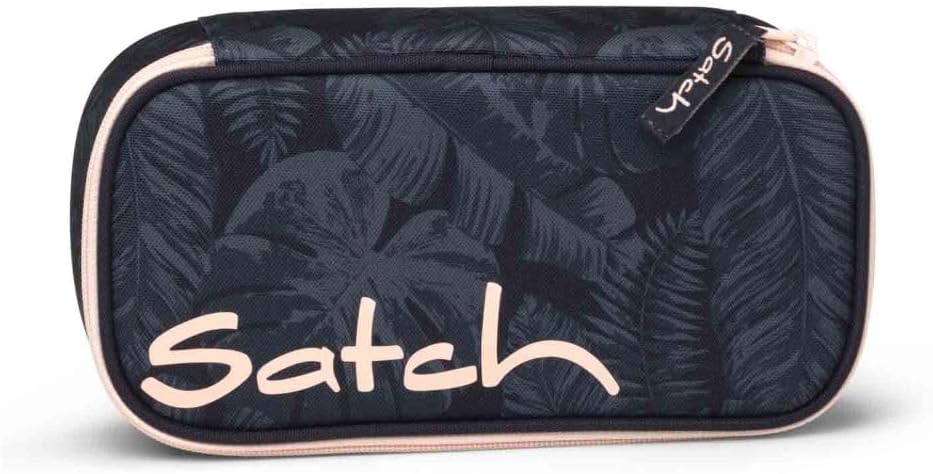 Satch Match Schulrucksack Set 3tlg. inkl. Schlamperbox und Sporttasche (Midnight Jungle), Midnight J