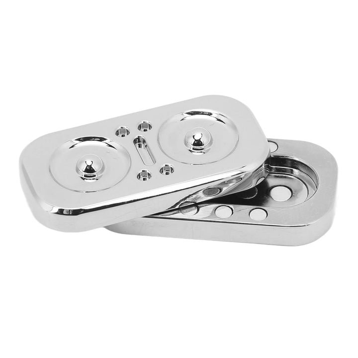 Fockety Magnetische Fidget Slider, Metall Poker Push Card Fidget Slider, EDC Erwachsene Fidget Spiel