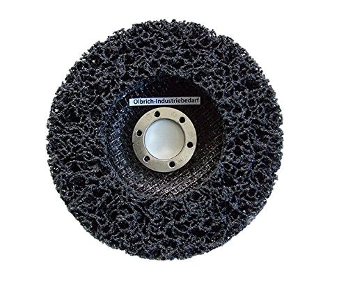 Olbrich-Industriebedarf Reinigungsscheibe 125 mm - 10 Stück SCHWARZ, 10