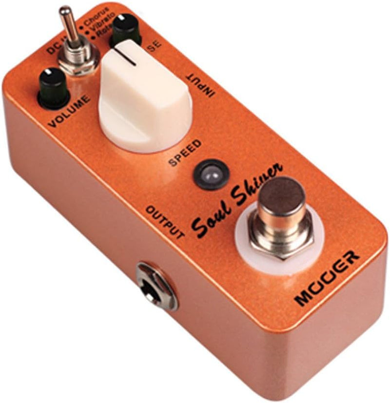 Mooer Soul Shiver - Chorus/Vibrato/Vibe Pedal Soul Shiver Multi-Modulation, Soul Shiver Multi-Modula