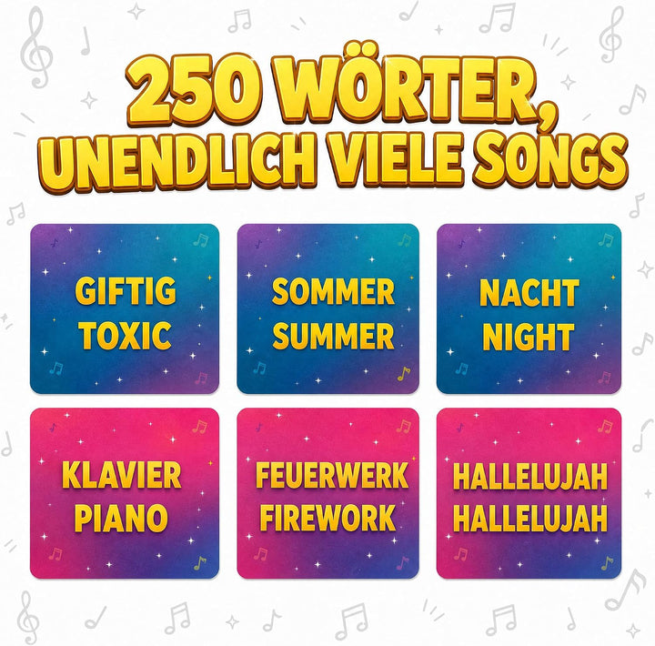 TIPSI Karaoke Party | Das Musik Partyspiel mit Mikrofon | Lieder erraten &amp; lossingen – Kartenspiel &amp;