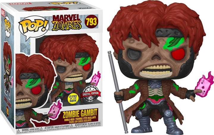 POP! Marvel Zombies 793 Zombie Gambit Exclusive