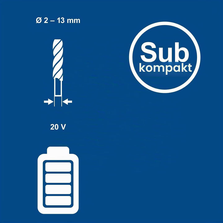 Scheppach Akku Schlagbohrschrauber BC-CD70SC-X mit starken 70Nm Drehmoment | Schlagzahl 1800-27000bp
