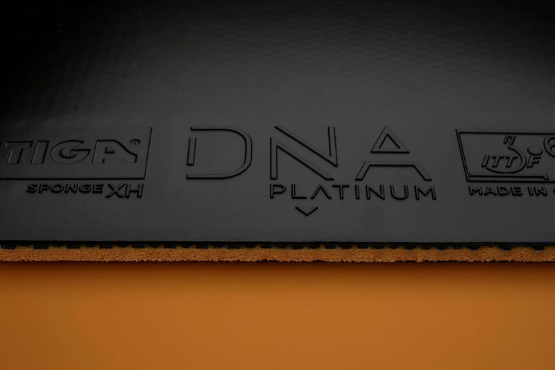 Stiga Unisex-Adult DNA Platinum Xh Tischtennisbelag 2.3 Schwarz, 2.3 Schwarz