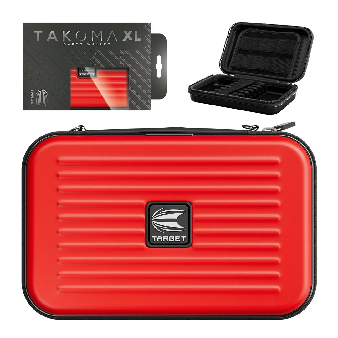 Target Darts Takoma XL Darts Case - Holds x 2 Satz Darts Brieftasche, Rot