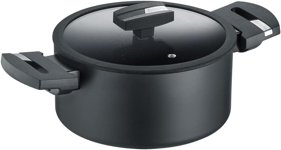 Berndes Topf 24 cm, b.Green Alu Recycled Induction, Kochtopf hergestellt zu 100% aus recycelten Getr