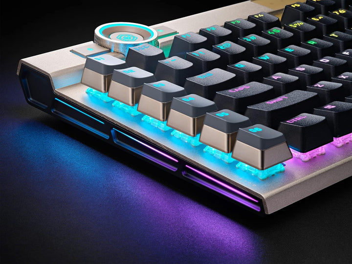 Corsair K100 RGB Optisch-mechanische Gaming-Tastatur (CORSAIR OPX RGB Optisch Mechanische Tastenscha