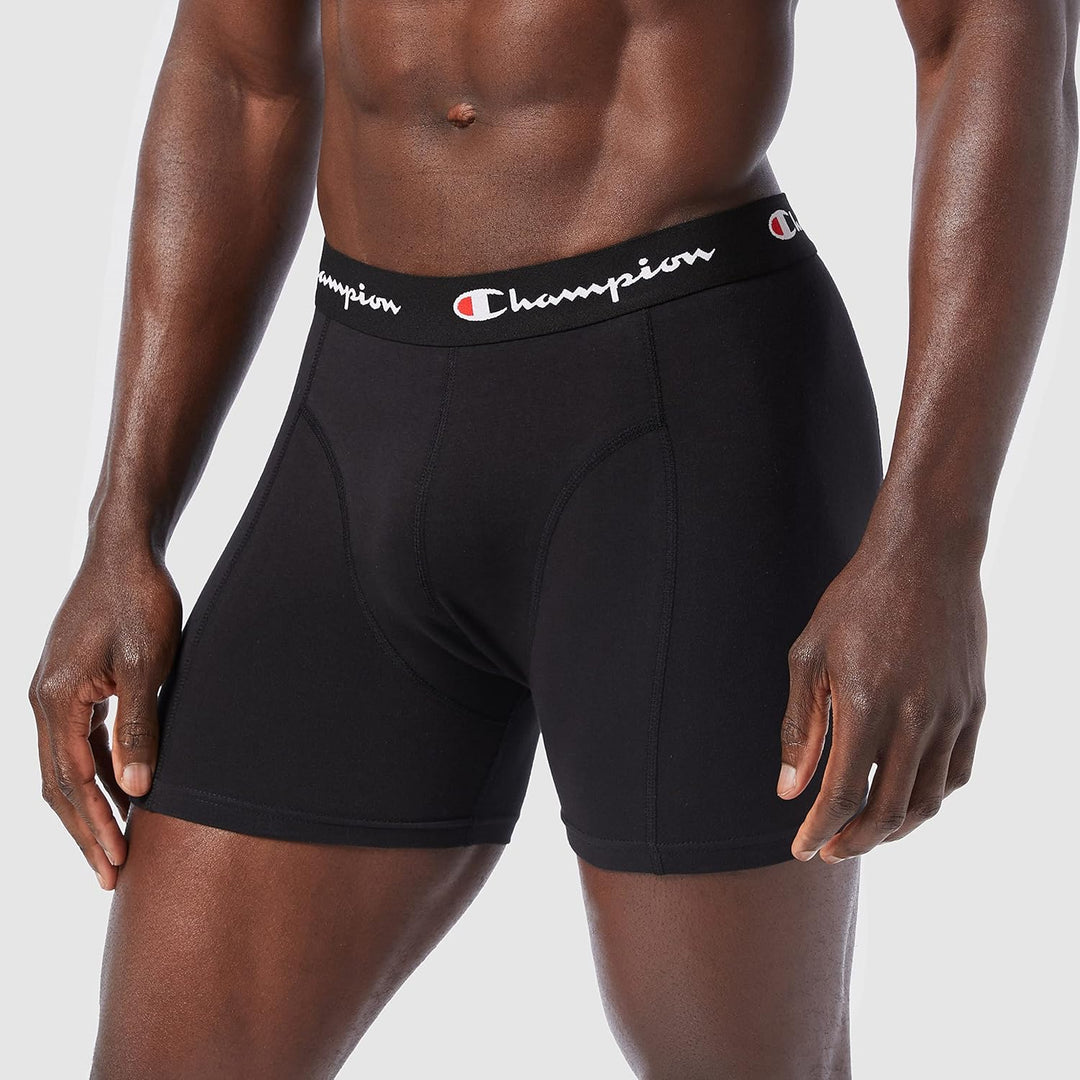Champion Herren Retroshorts (4er Pack) XS Schwarz, XS Schwarz