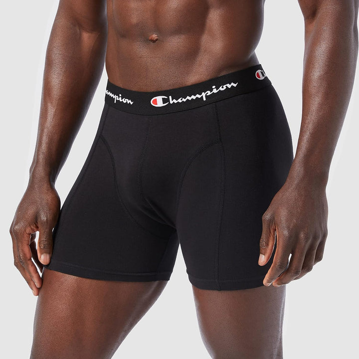 Champion Herren Retroshorts (4er Pack) XS Schwarz, XS Schwarz