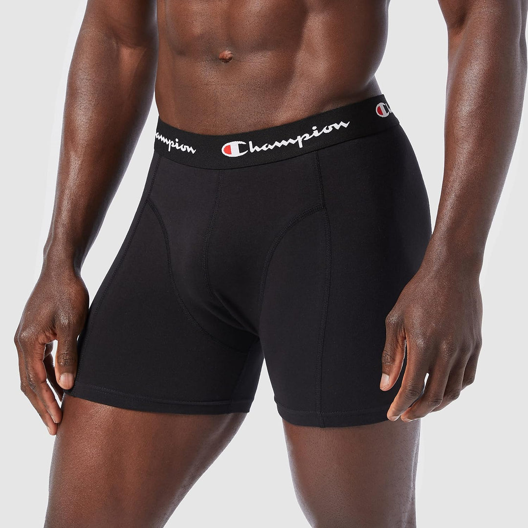 Champion Herren Retroshorts (4er Pack) S Schwarz, S Schwarz