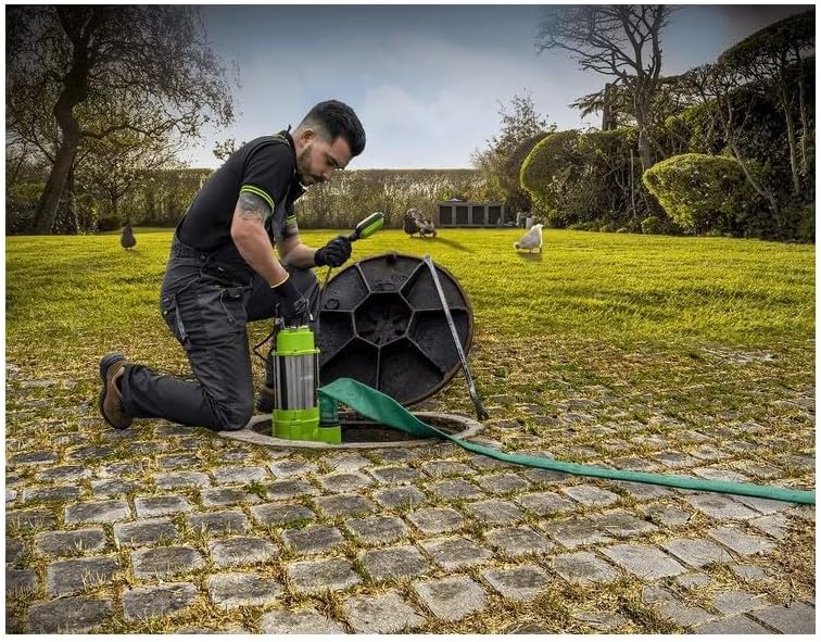 Vito AGRO Submersible Pump Water Pump 1500 Power 1500 W | Maximum Lift 13 m | Maximum Suction 5 m |