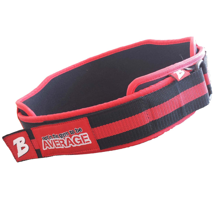 Brachial Gürtel "Lift" rot/schwarz - Trainingsgürtel für Fitness und Bodybuilding Rot / Schwarz L, R