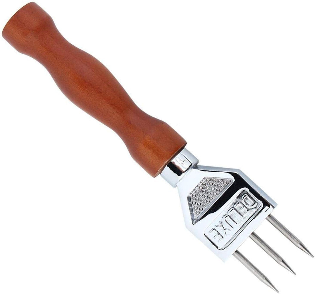 Fdit Edelstahl Eismeissel Entfernung Pick Crushed Ice Tool Bar Zubehör, Barkeeper Ice Cone, Trident