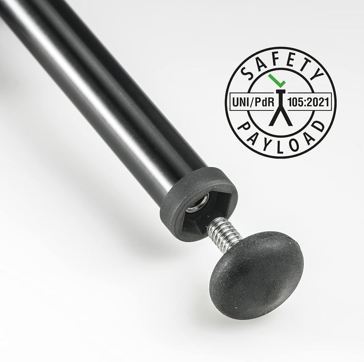 Manfrotto MPMXPROA4 Foto-Einbeinstativ schwarz Single, Single