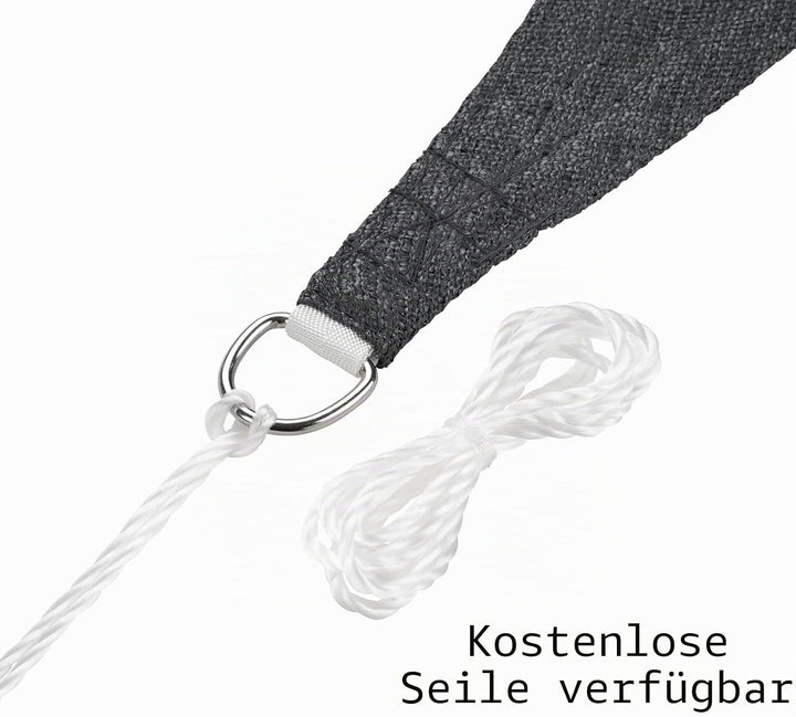 swift Sonnensegel Rechteckig 3x4 Meter UV Shutz HDPE Wetterbeständig Atmungsaktiv Rechteck 3x4m Sonn