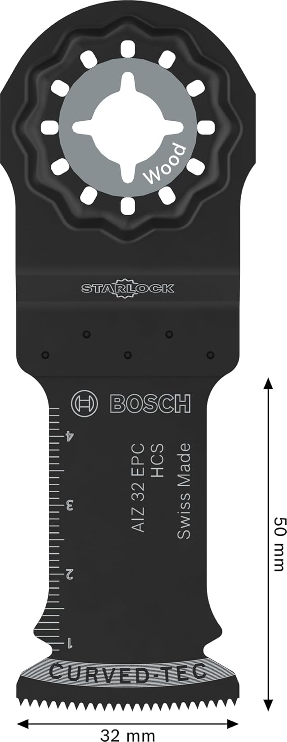 AIZ 32 EPC Holz Tauchsägeblatt, Starlock, 32 x 50 mm, 5-teilig 5 Stück, 5 Stück