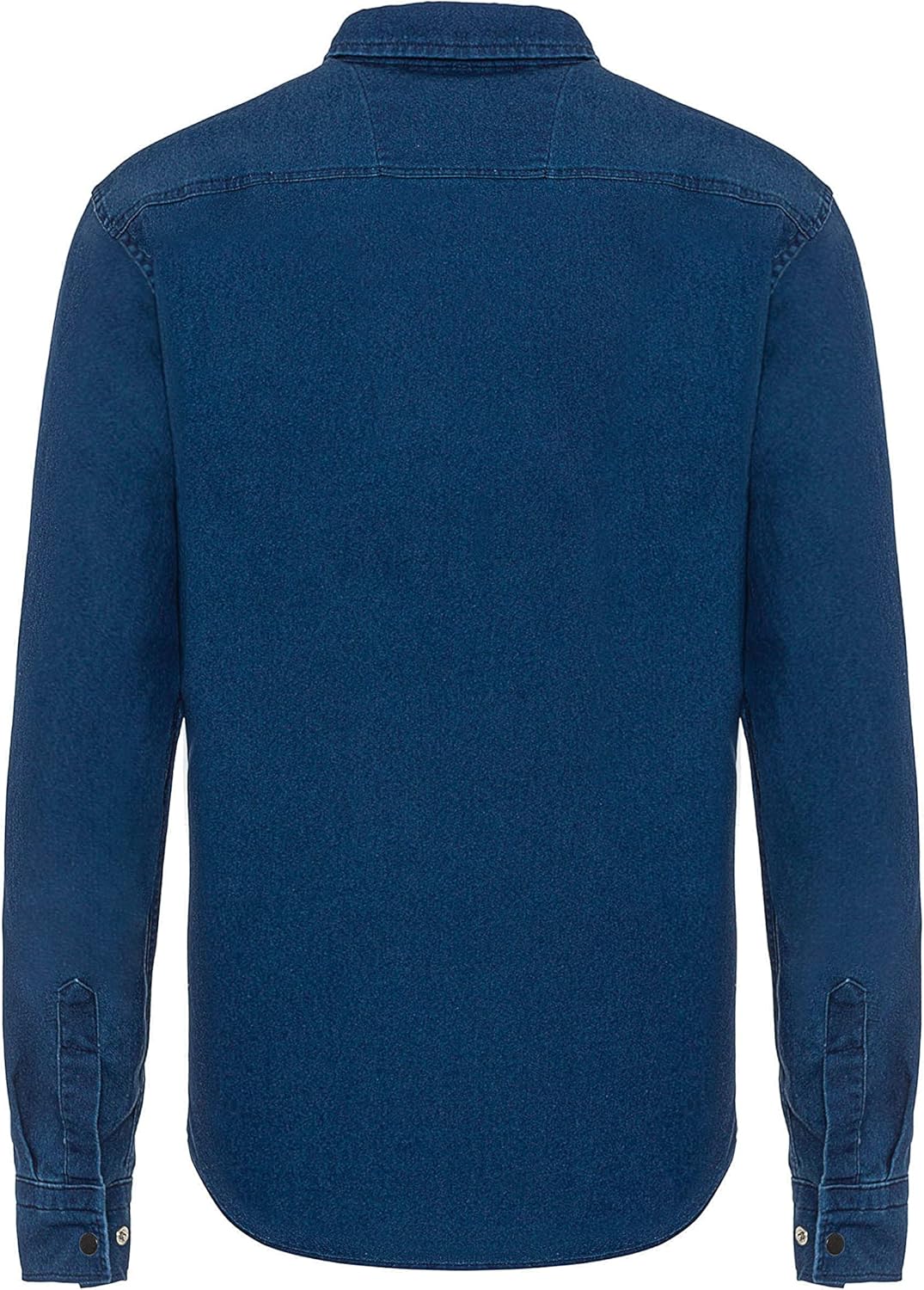 Red Bridge Herren Hemd Jeanshemd Freizeithemd Premium Denim Chest Pocket S Dunkelblau, S Dunkelblau