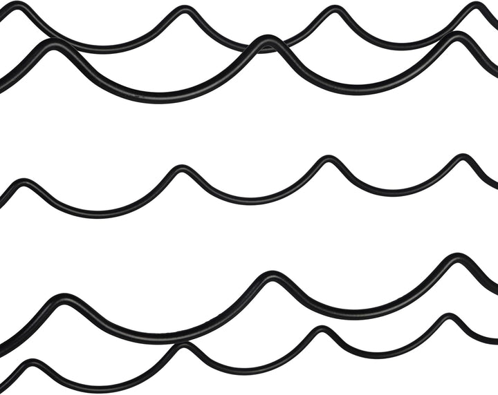 Relaxdays Weinregal, 30 Flaschen, Industrial, HBT: 88 x 59 x 30 cm, Weinhalter stehend, Weinflaschen