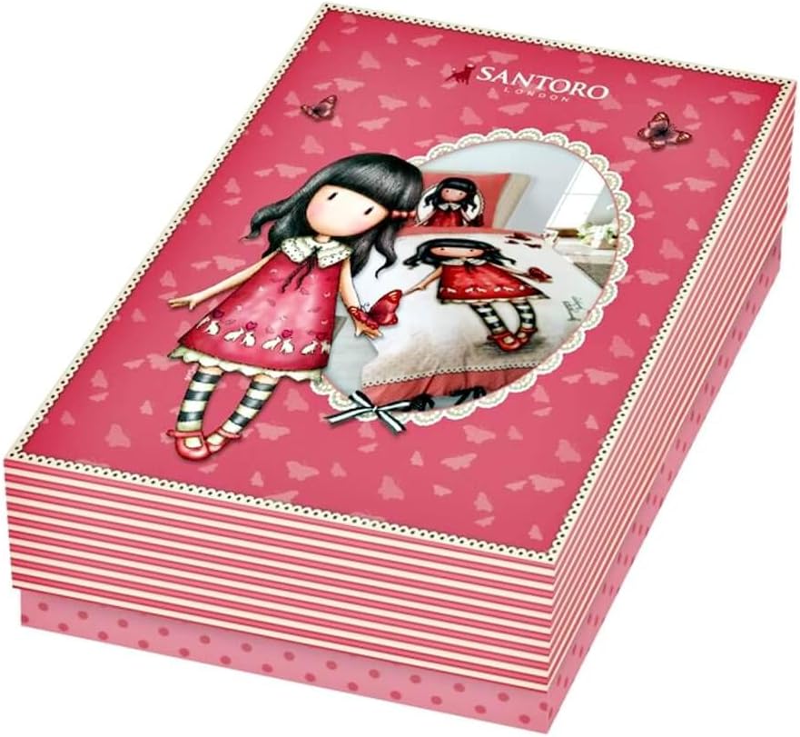 Santoro Gorjuss Bettwäsche Bettbezug 140x200 + 70x90 cm 100% Baumwolle â€¦