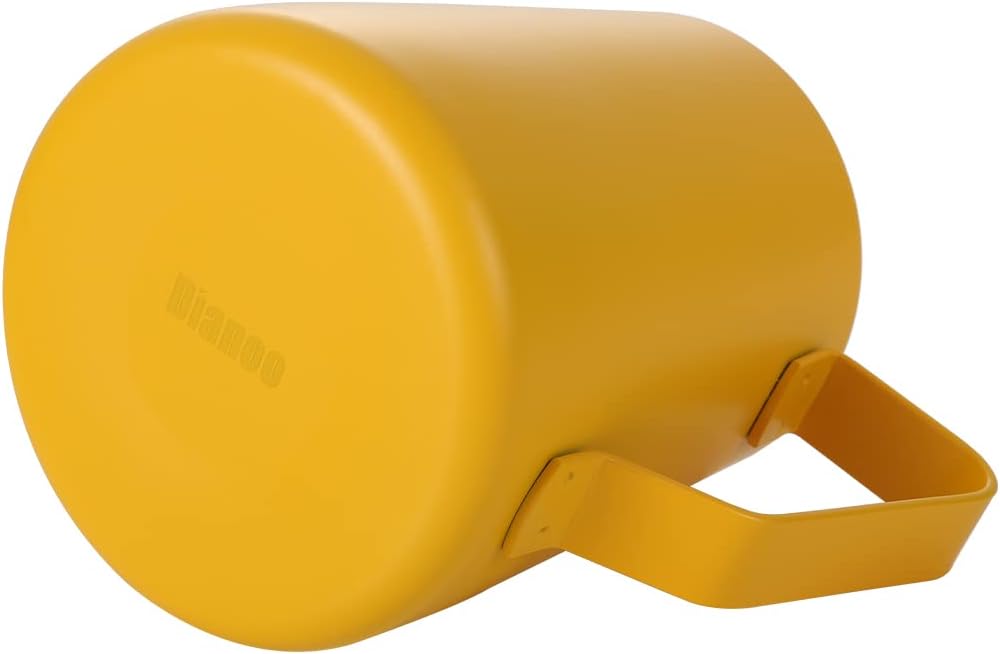 Dianoo Espresso Dampfkrug 600 ml, Milchaufschäumkännchen, Edelstahl, Kaffeemilch, Aufschäumbecher, K