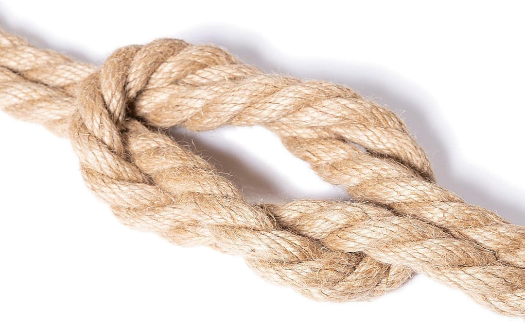 BooGardi Juteseil in Verschiedene Stärken und Längen · Ø 32mm Länge 20m · Naturware zum Basteln · Ma