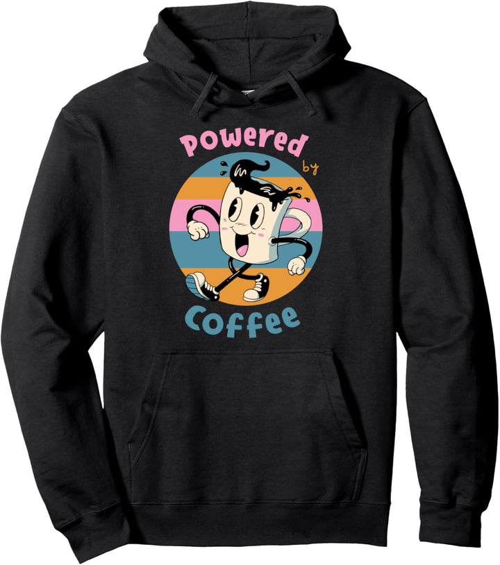 Powered by Coffee Pullover Hoodie