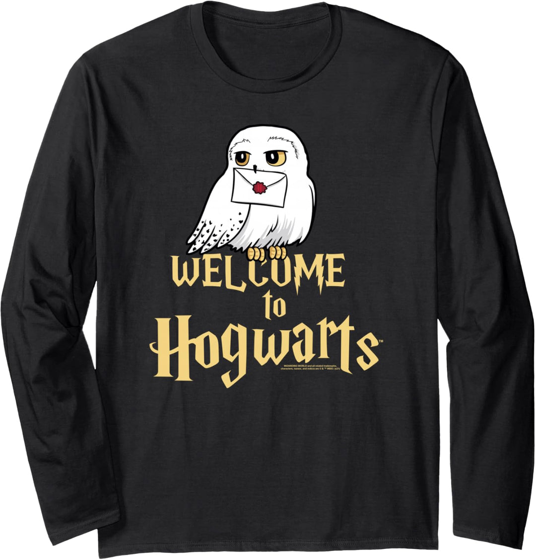 Harry Potter Hedwig Welcome to Hogwarts Langarmshirt