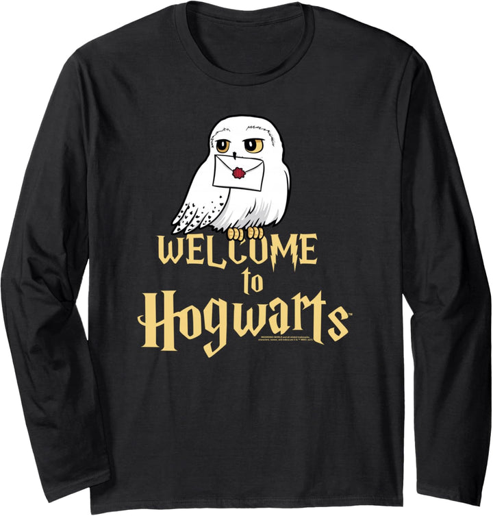 Harry Potter Hedwig Welcome to Hogwarts Langarmshirt