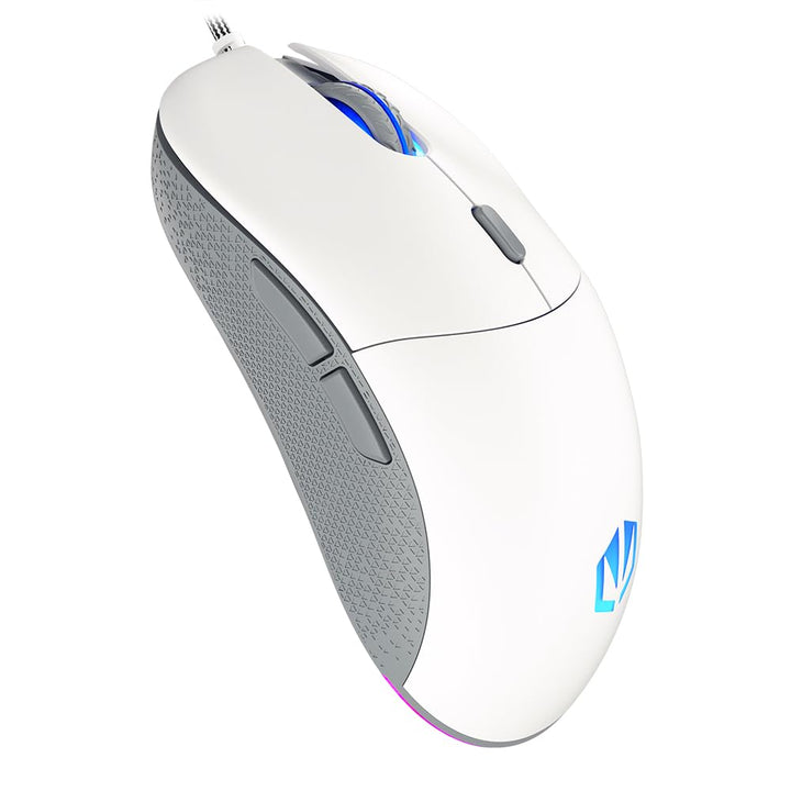 ENDORFY GEM Plus Onyx White Souris Droitier USB Type-C Optique 19000 DPI