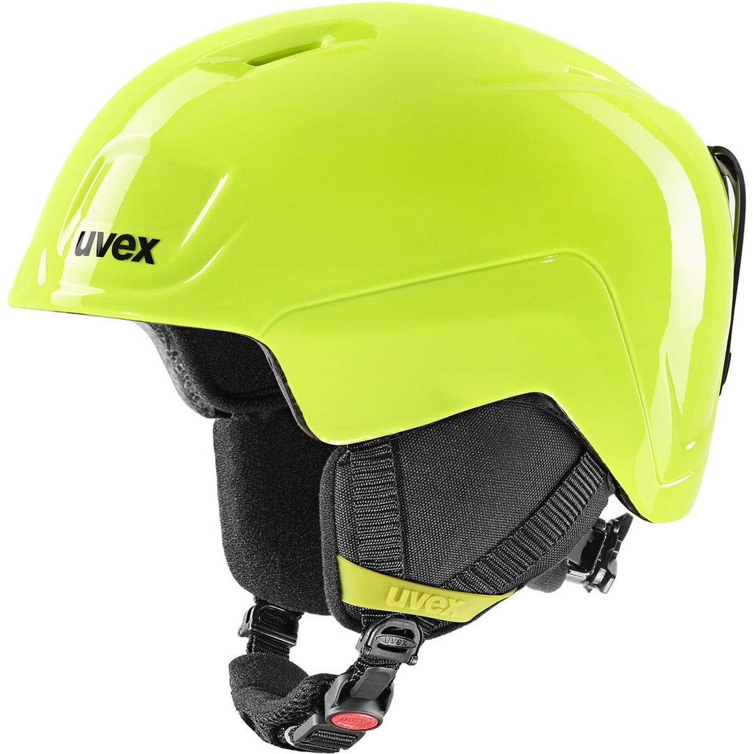 uvex heyya - Skihelm für Kinder - individuelle Grössenanpassung - optimierte Belüftung - apple green