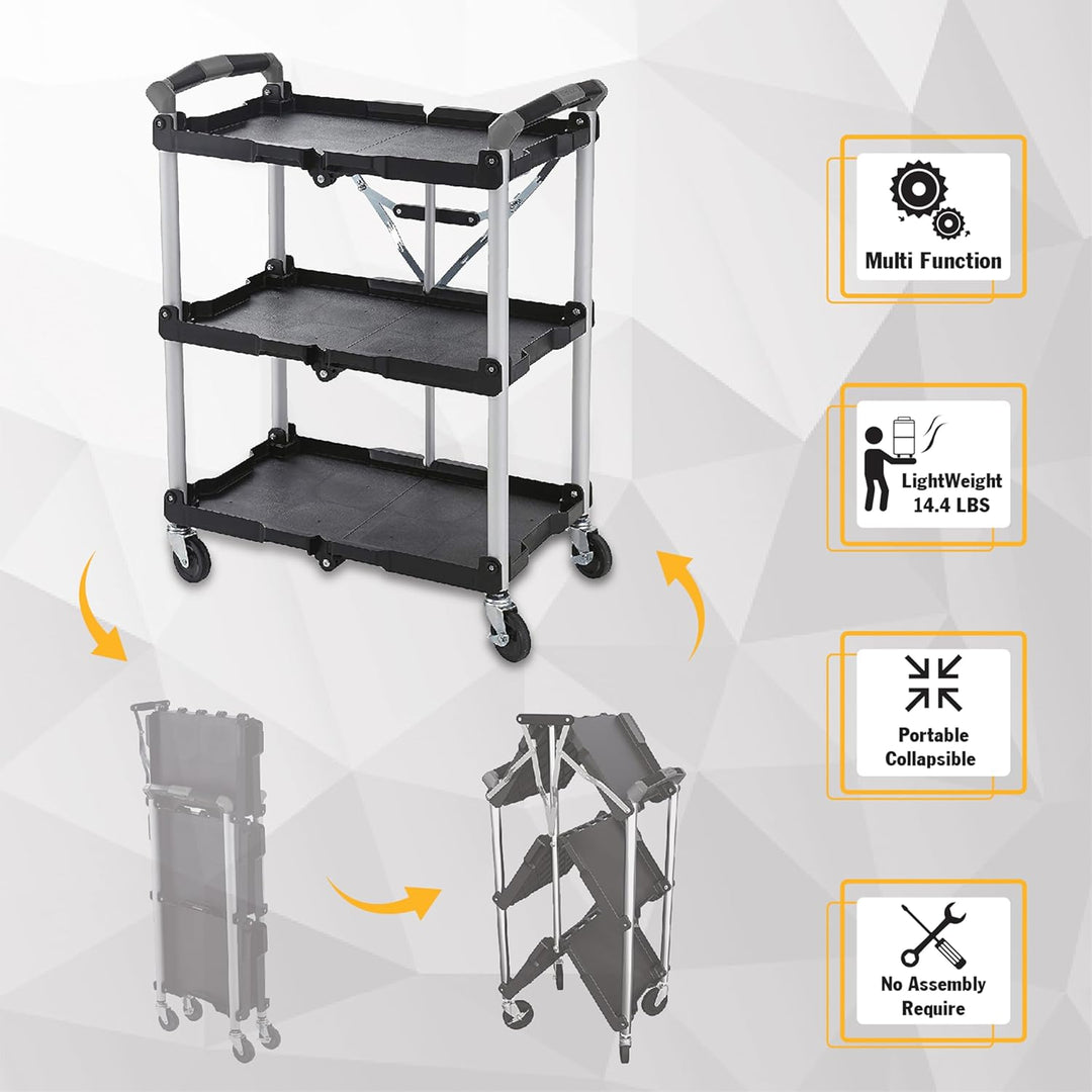 Cart Service Collapses to 8in by Olympia Tools 1 CART, 1 CART