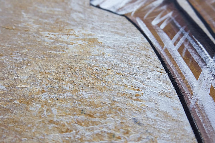 Monica Mirafiori I 100% HANDGEMALT I Gemälde Figuren I 100x50cm | Gemälde Handgemalt | Acrylgemälde