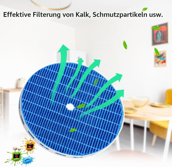 Ersatz Filter für Philips AC2729/10 Series 2000 und 2000i 2-in-1 Luftreiniger und Luftbefeuchter Ers