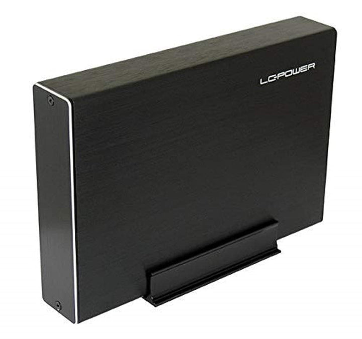 LC Power GEH 8.9cm (3,5") SATAIII>USB3.1 LC-35U3-Becrux-C1 (B, Aluminium, schwarz, 120 x 32 x 175 mm