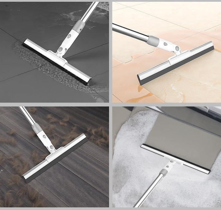 Wasserschieber Abzieher Boden Bodenabzieher Dusche Duschabzieher Langer Stiel, Fensterabzieher Mit S