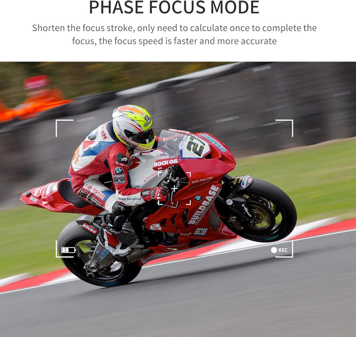 K&F Concept EF/EF-S auf FX elektronischer Objektivadapter, Autofokus Objektivadapterring kompatibel