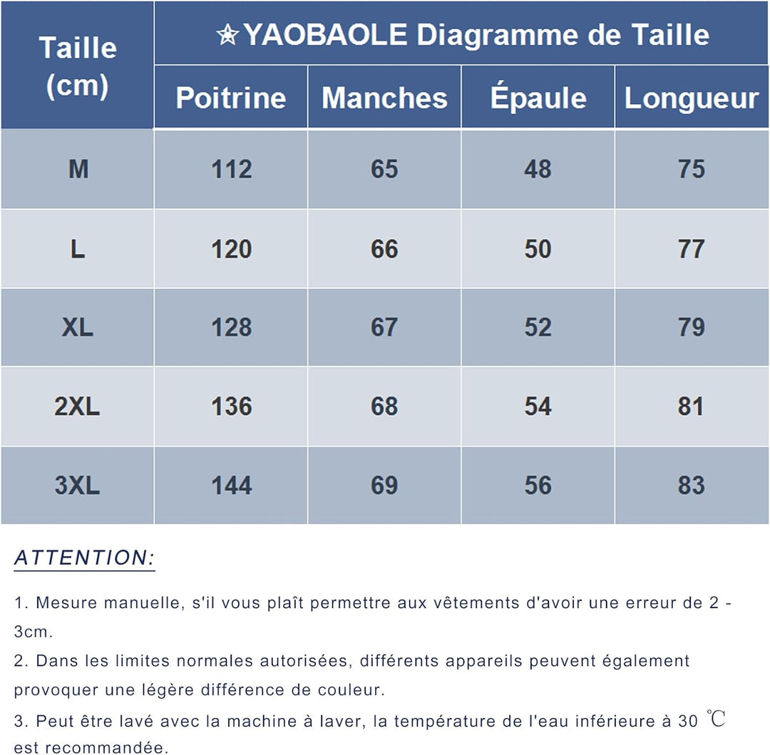 YAOBAOLE Leinenhemd für Herren, Casual, Sommerhemd, leicht, lange Ärmel, Knöpfe, Mao-Kragen, Strand,