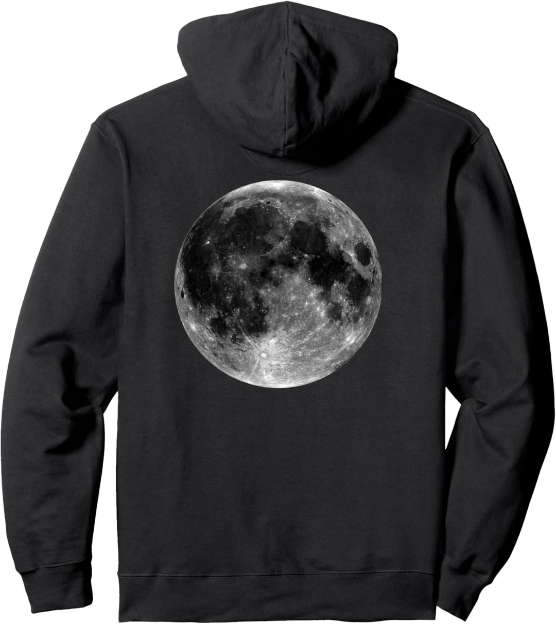 Vollmond Mondraum Sonnenfinsternis Astronomie Pullover Hoodie