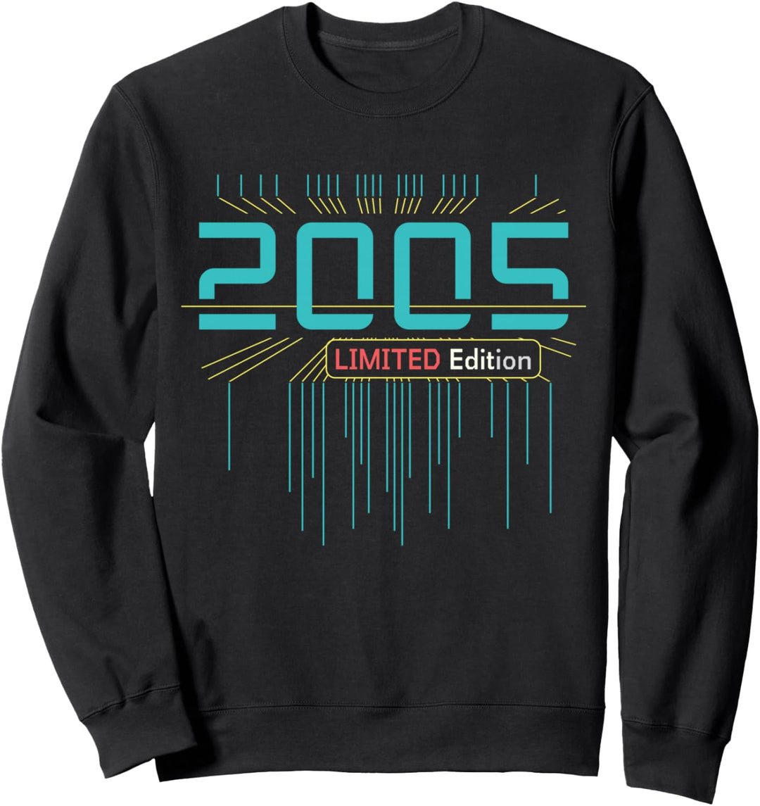 19. Geburtstag Junge Mädchen 19 Jahre 2005 Lustig Geschenk Sweatshirt